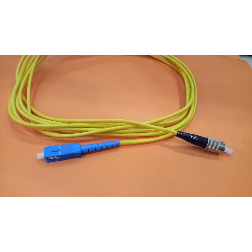 Dây nhảy quang Singlemode 2 đầu SC/UPC-FC/UPC sợi đơn 1-3m, 5m, 7m, 10m, 15m