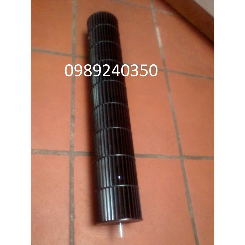 Quạt lồng sóc dàn lạnh điều hòa dài 58x9,4 ốc ngoài