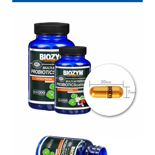 Vi sinh Biozym Probiotics Capsules cao cấp - Khử tới Ni-tơ cực ngon