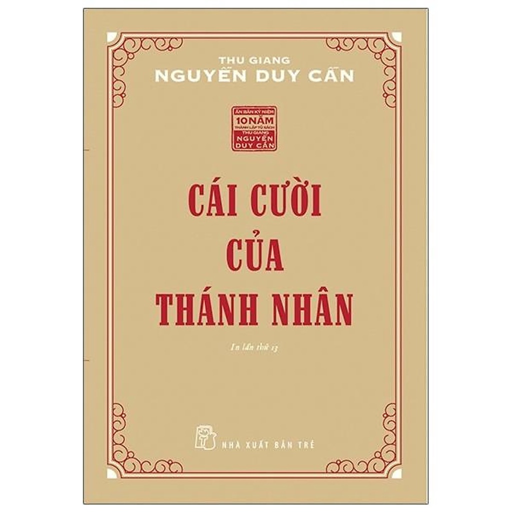 Sách - Cái Cười Của Thánh Nhân (Tái Bản 2021)