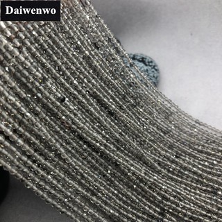 Chuỗi hạt đá obsidian tự nhiên 2 / 3 / 4mm