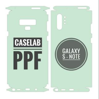 Film PPF/ TPU Full Lưng Viền Cho Các Dòng SAMSUNG GALAXY S - NOTE