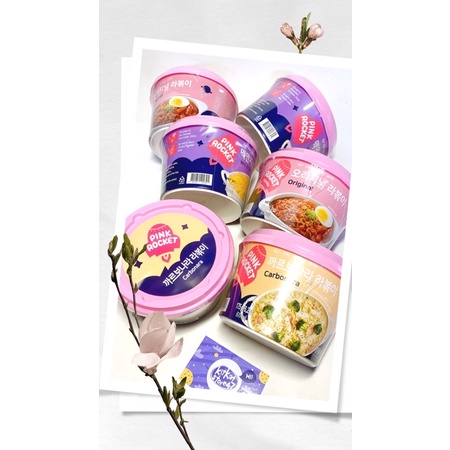 BÁNH GẠO & MÌ TÔ PINK ROCKET - HÀNG NỘI ĐỊA HÀN QUỐC | BigBuy360 - bigbuy360.vn