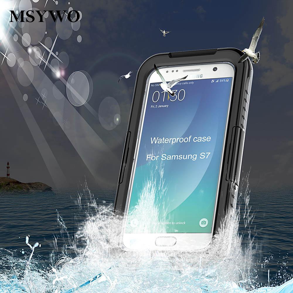 Ốp điện thoại trong suốt chống sốc chống thấm nước cho SAMSUNG GALAXY S7