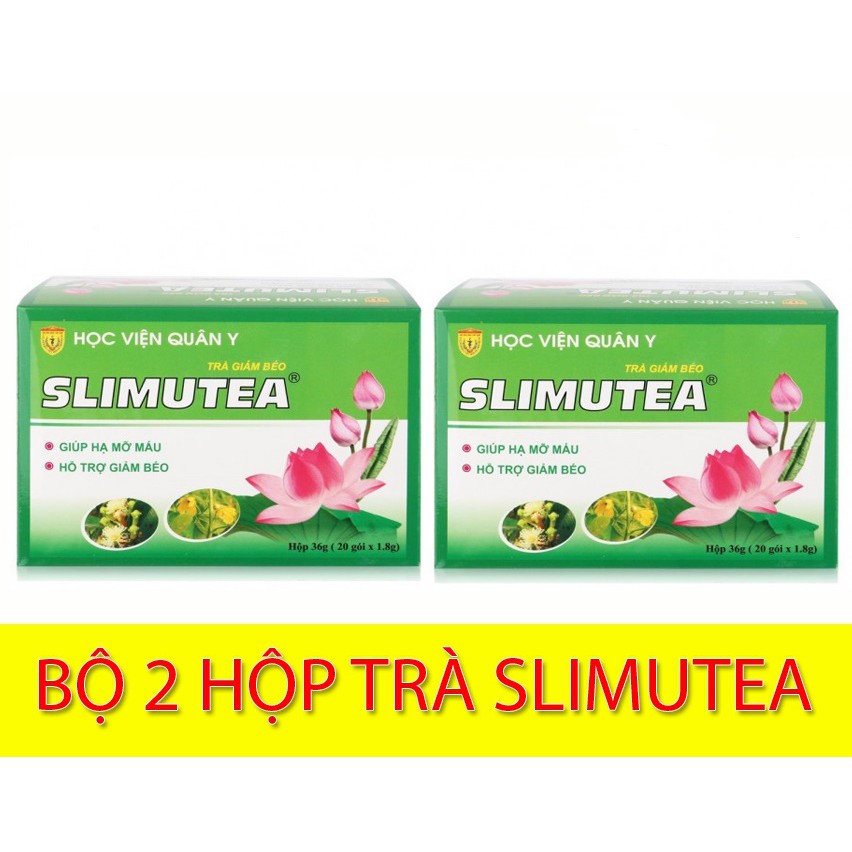 2 Hộp Trà Sen Slimutea - Học viện Quân Y