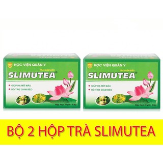 2 Hộp Trà Sen Slimutea - Học viện Quân Y