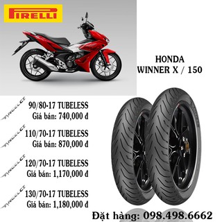 Lốp xe máy PIRELLI Cho Honda Winner X, Winner 150 - Angel CiTy