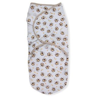 Chăn quấn bé Summer Infant SwaddleMe Monkey Business 72860 - size S, SM, L