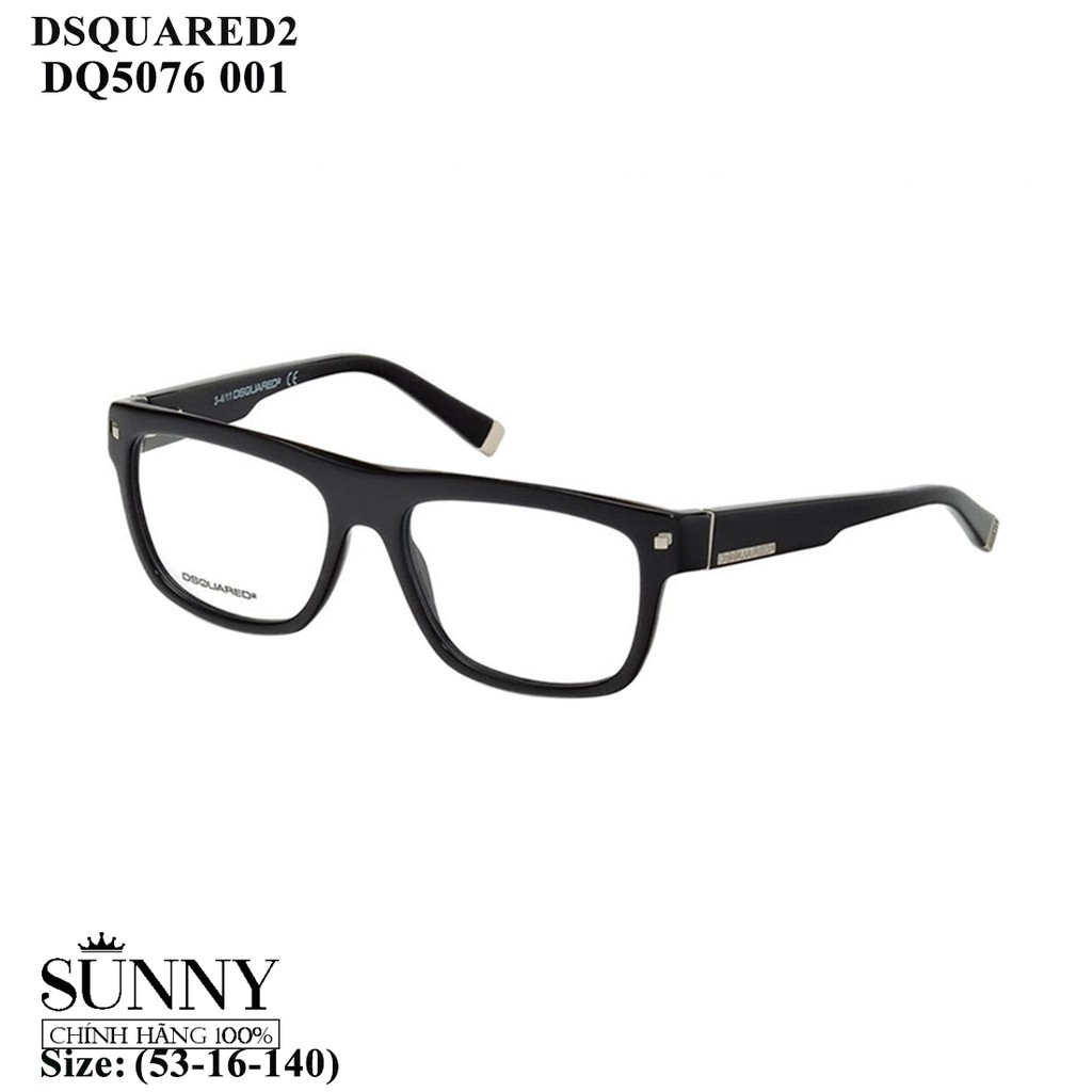 Gọng kính DSquared2 DQ5076 - bảo hành vĩnh viễn, sp chính hãng 100%