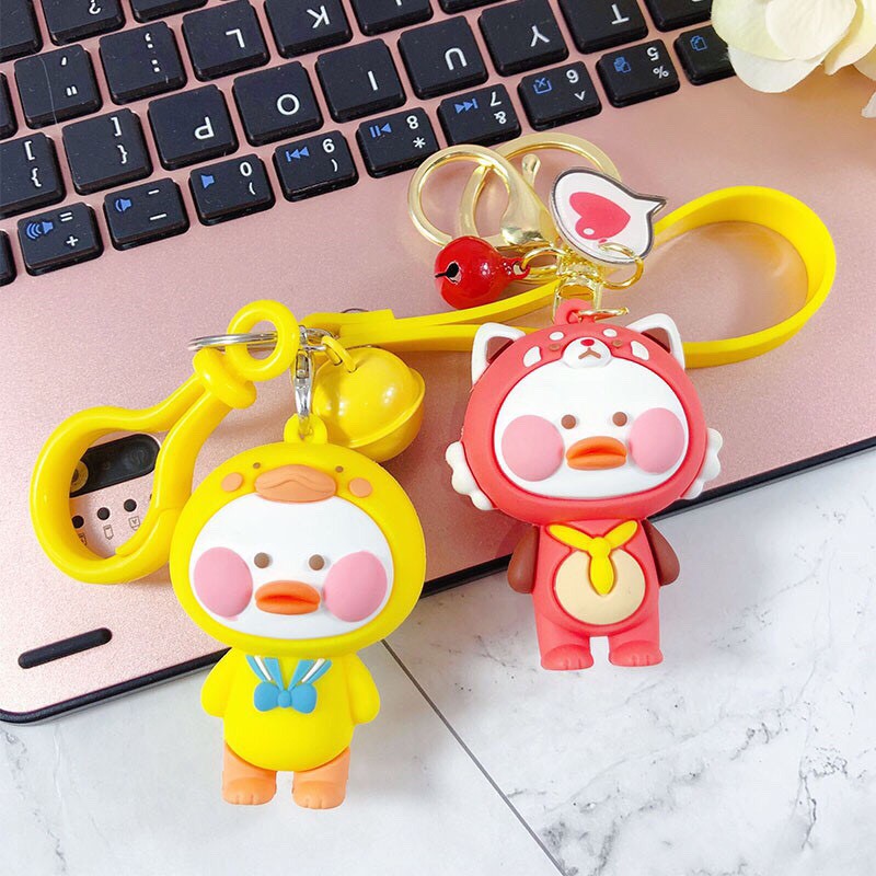 Móc chìa khoá VỊT tều  cute