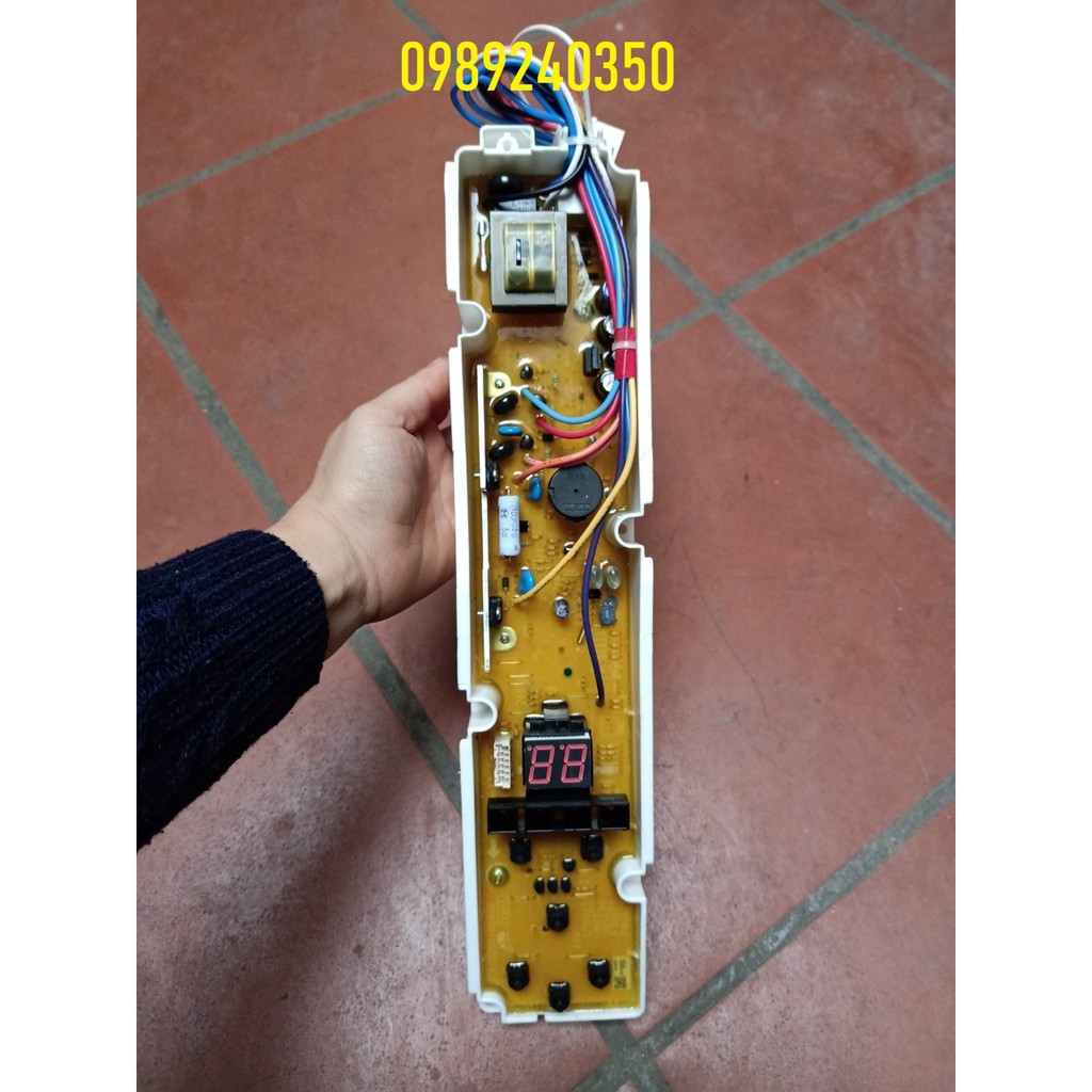 Bo mạch máy giặt Sanyo ASW - F800ZT 6 phím