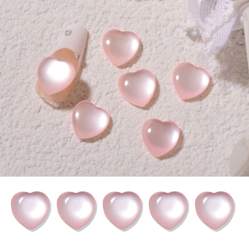 Set 5 Đá Mắt Mèo 3D Trang Trí Móng Tay Charms