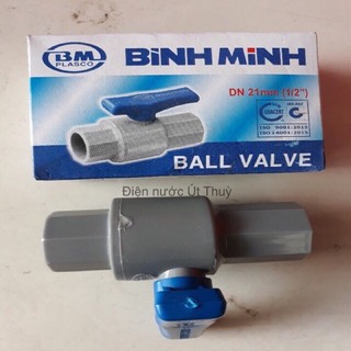 Van khoá nước Bình Minh( phi 21 , 27 , 34)