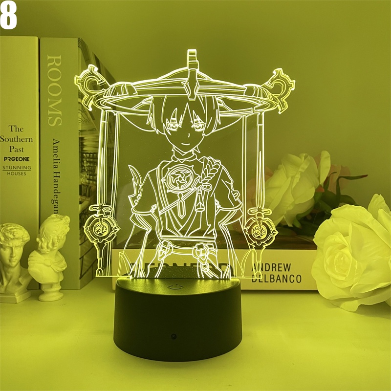 Đèn Led Để Bàn GENSHIN GENSHIN IMPACT Raiden Shogun Kazuha Miko Scaramouche