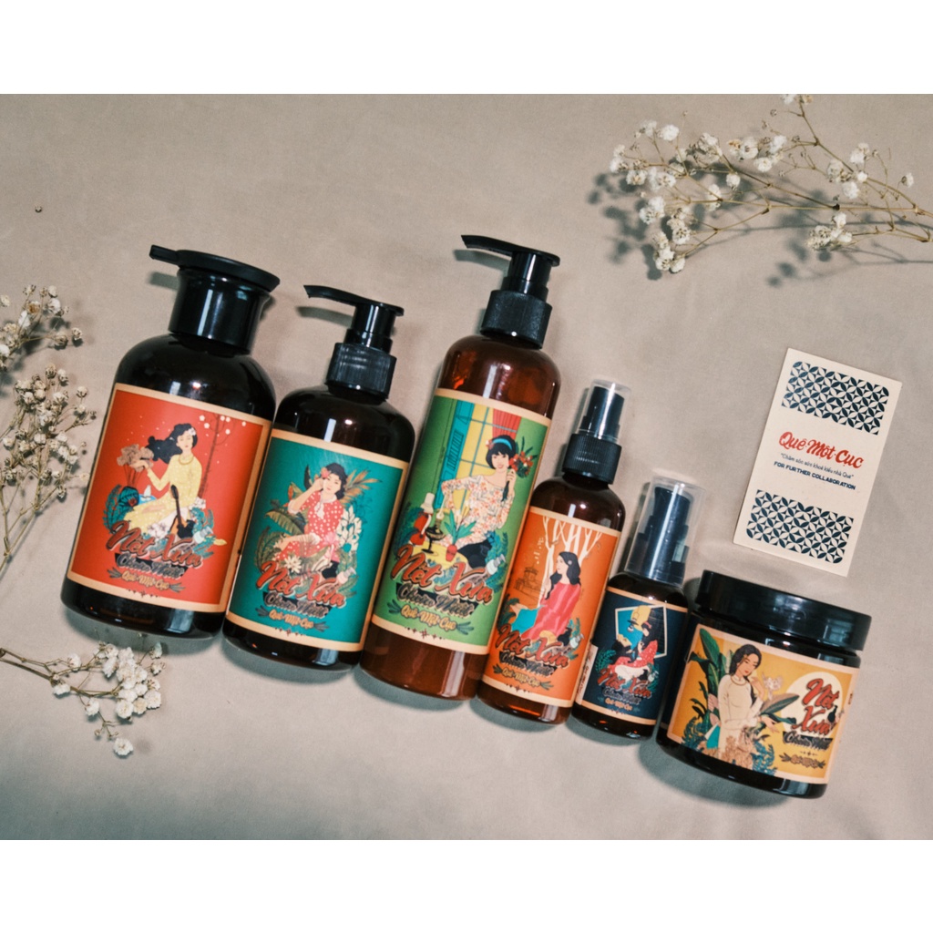 Bộ chăm sóc tóc &quot;Lành tính - BST Mùi Hương Sau Vườn&quot;