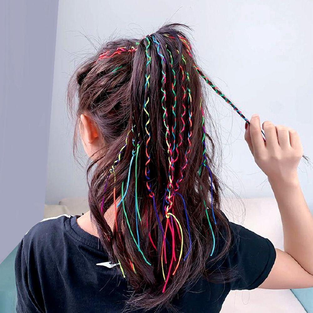 Dây Buộc Tóc Đuôi Ngựa Bằng Lụa Thời Trang Xinh Xắn Chất Lượng Cao