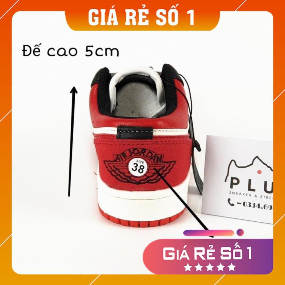 [FREESHIP-BẢO HÀNH 12 THÁNG] Giày Thể Thao AIR JORDAN 1 Low Cổ Thấp  Đen Đỏ CỰC ĐẸP Hàng Chất