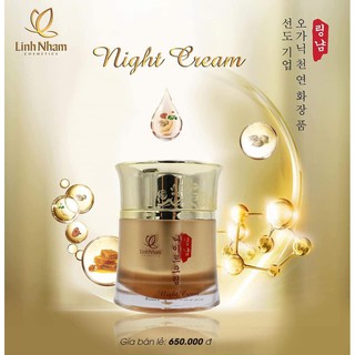 KEM ĐÊM LINH NHÂM - CHIẾT XUẤT TỔ YẾN, LINH CHI, SỮA ONG CHÚA_ MADE IN KOREA