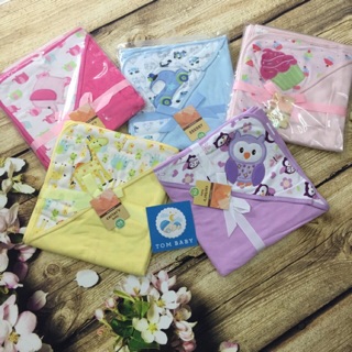 Chăn ủ/ khăn choàng Carter 2 lớp cotton