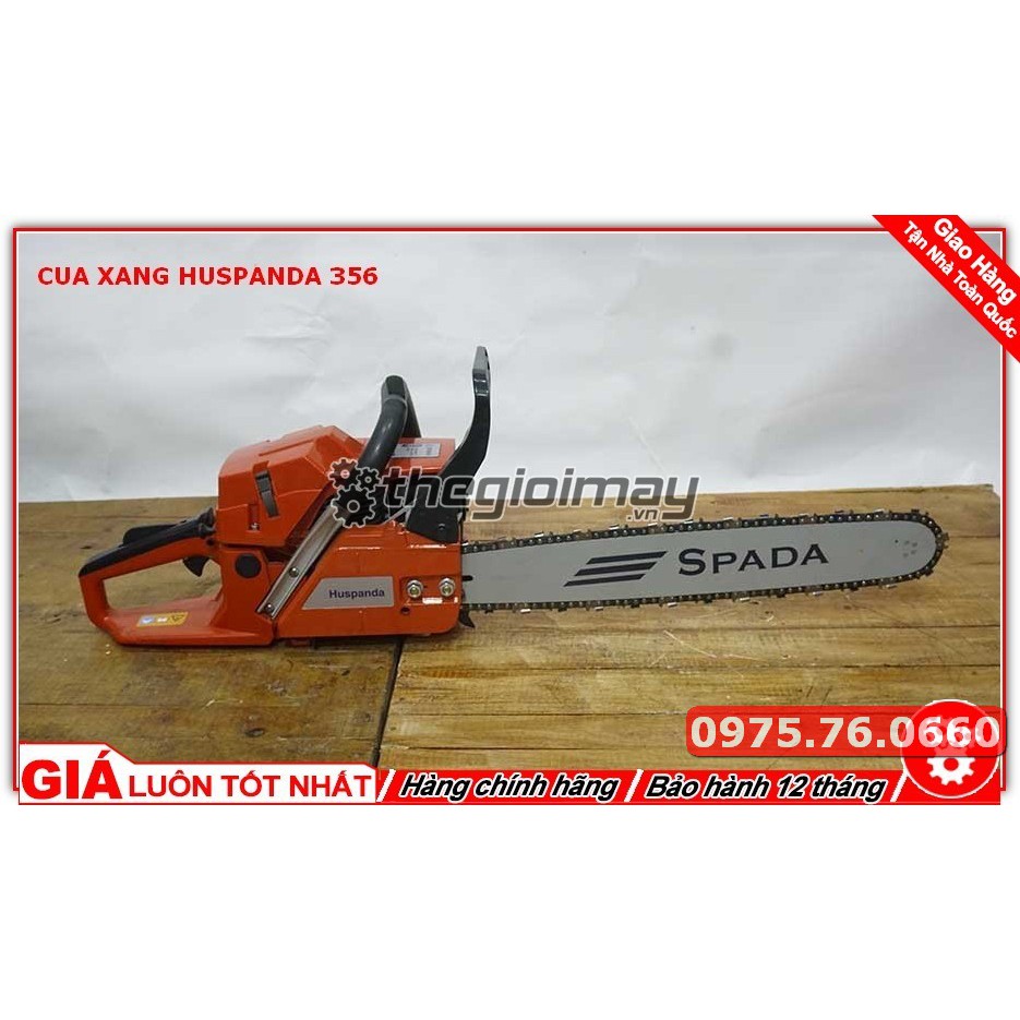 Cưa xích chạy xăng Huspanda 356