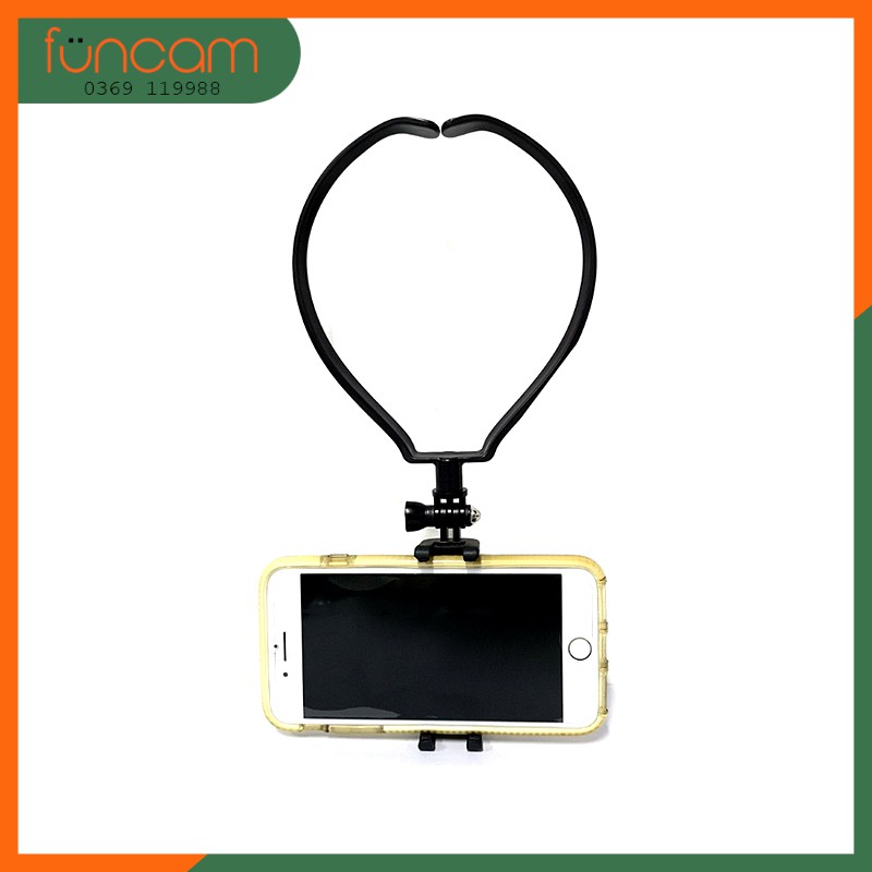 Kiềng đeo cổ cho Gopro, Điện thoại