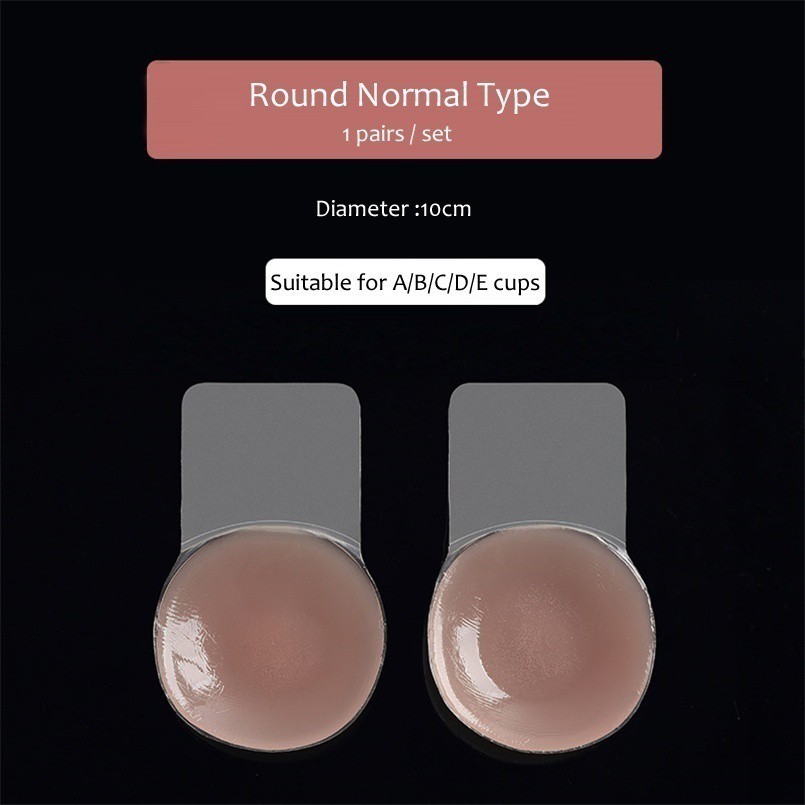 Miếng dán ngực chất liệu silicone tái sử dụng cho nữ