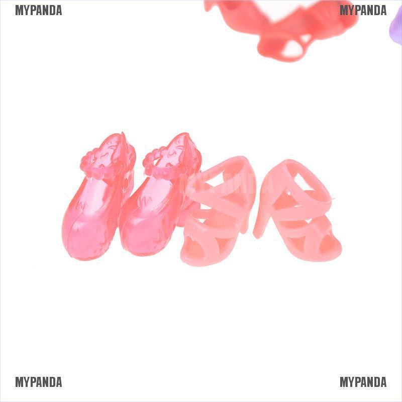 Set 12 đôi giày cao gót sành điệu độc đáo cho búp bê