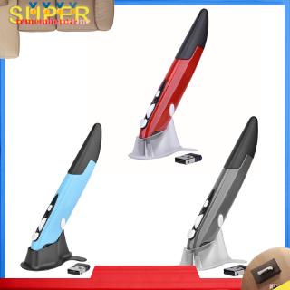 [rememberme]Wireless 2.4GHz USB Optical Pen Mouse Adjustable 1600DPI 4 Keys Mice for PC K1B