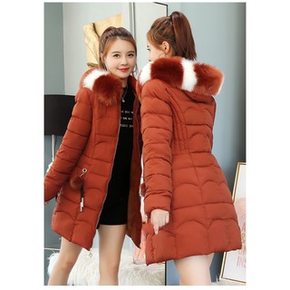 Áo khoác phao lông vũ kèm lông rời 1- shopta24h - akp6868