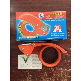 Dao cắt băng keo sắt 5cm dân hoa