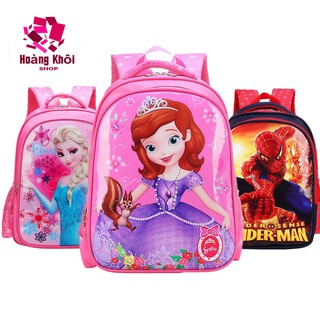 (TẶNG TÚI GẤM ĐỎ hoặc VÒNG TAY CHỈ ĐỎ MAY MẮN) Balo đi học cỡ lớn cho trẻ em