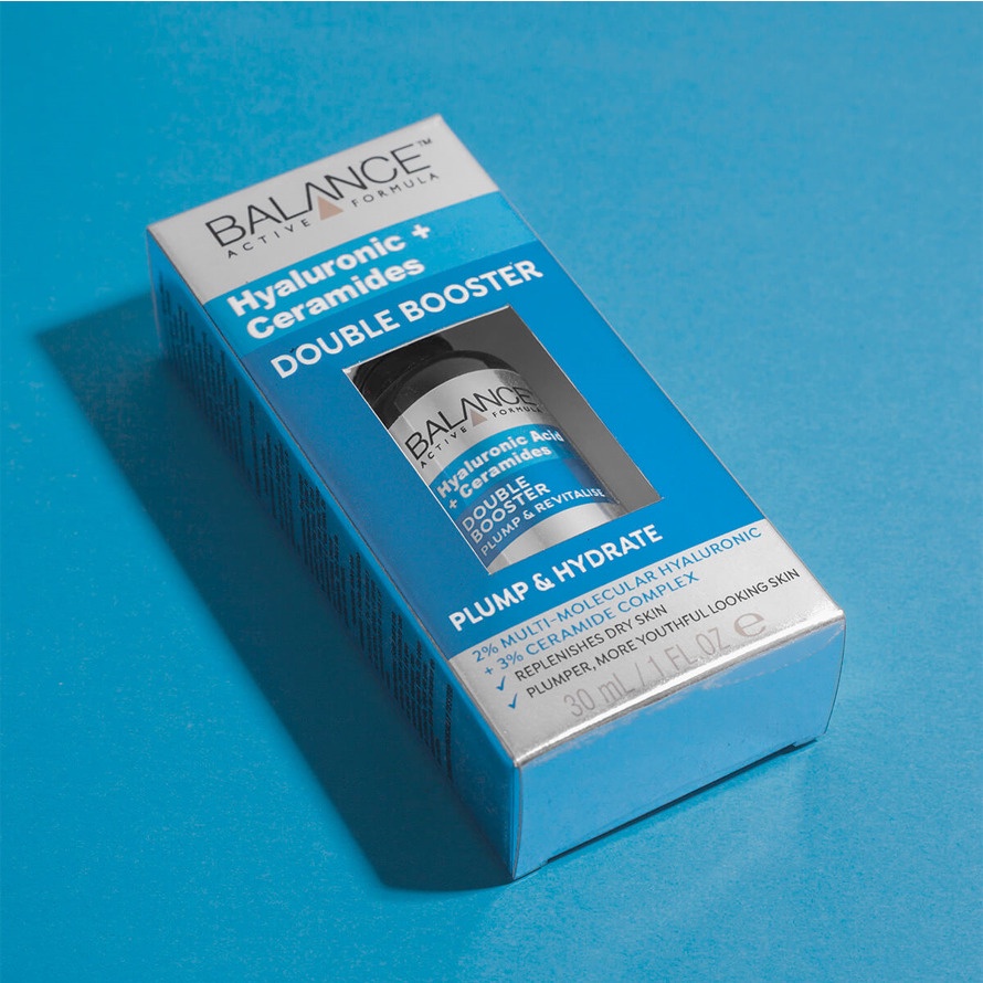 Serum Cấp Ẩm Balance Dưỡng Ẩm Hyaluronic Deep Moisturizing/ HA + Ceramides Double Booster 30ml - Khongcoson