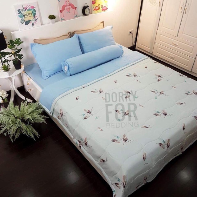 Bộ chăn ga gối đũi