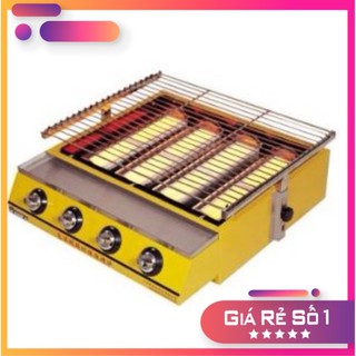 [ Hàng ETON Chính Hãng ] - Bếp Nướng 4 Họng Đốt Dài ( ET-K255 )