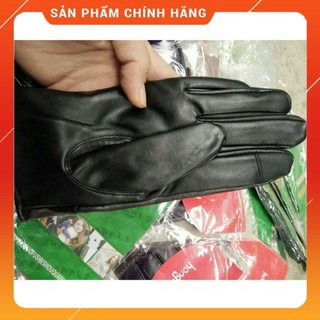 [HÀNG SIÊU TỐT] Găng tay da cảm ứng smartphone 10 ngón nam nữ
