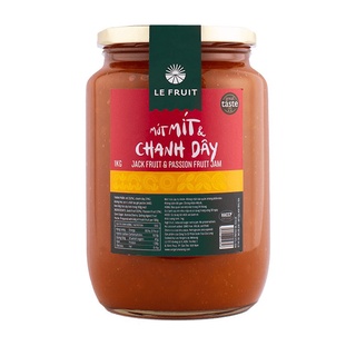 Mứt mít & chanh dây #lefruit - hủ 1kg