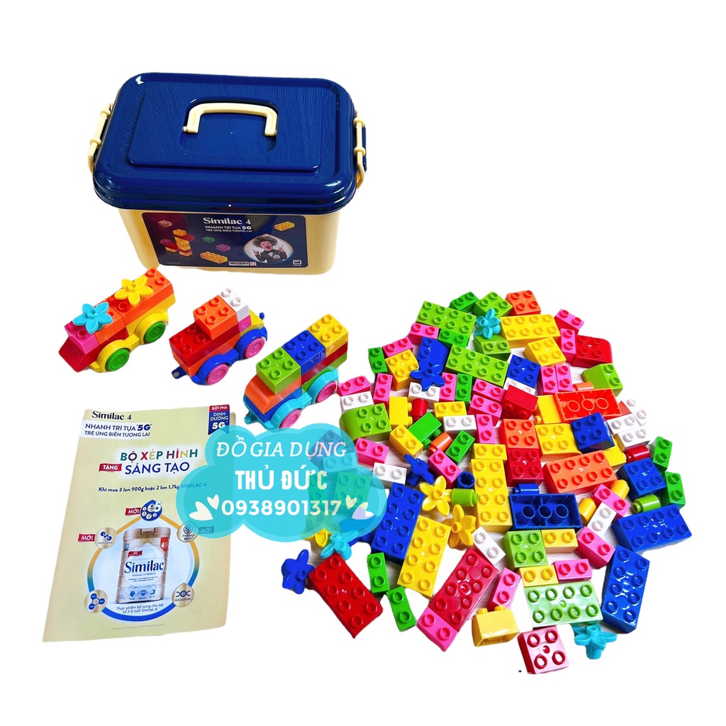 Bộ lego 140 chi tiết cho bé