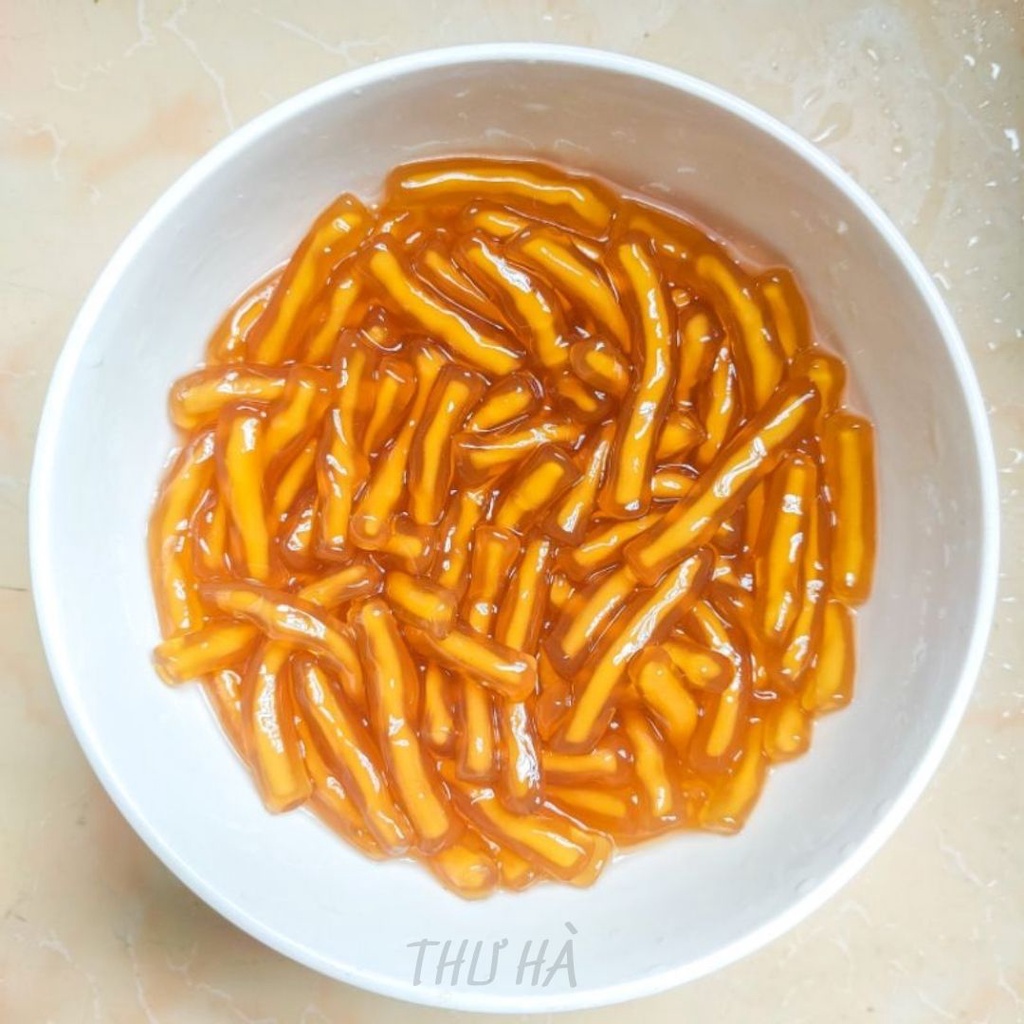 Trân châu sợi hương caramel Krub O,Trân châu sợi đặc biệt