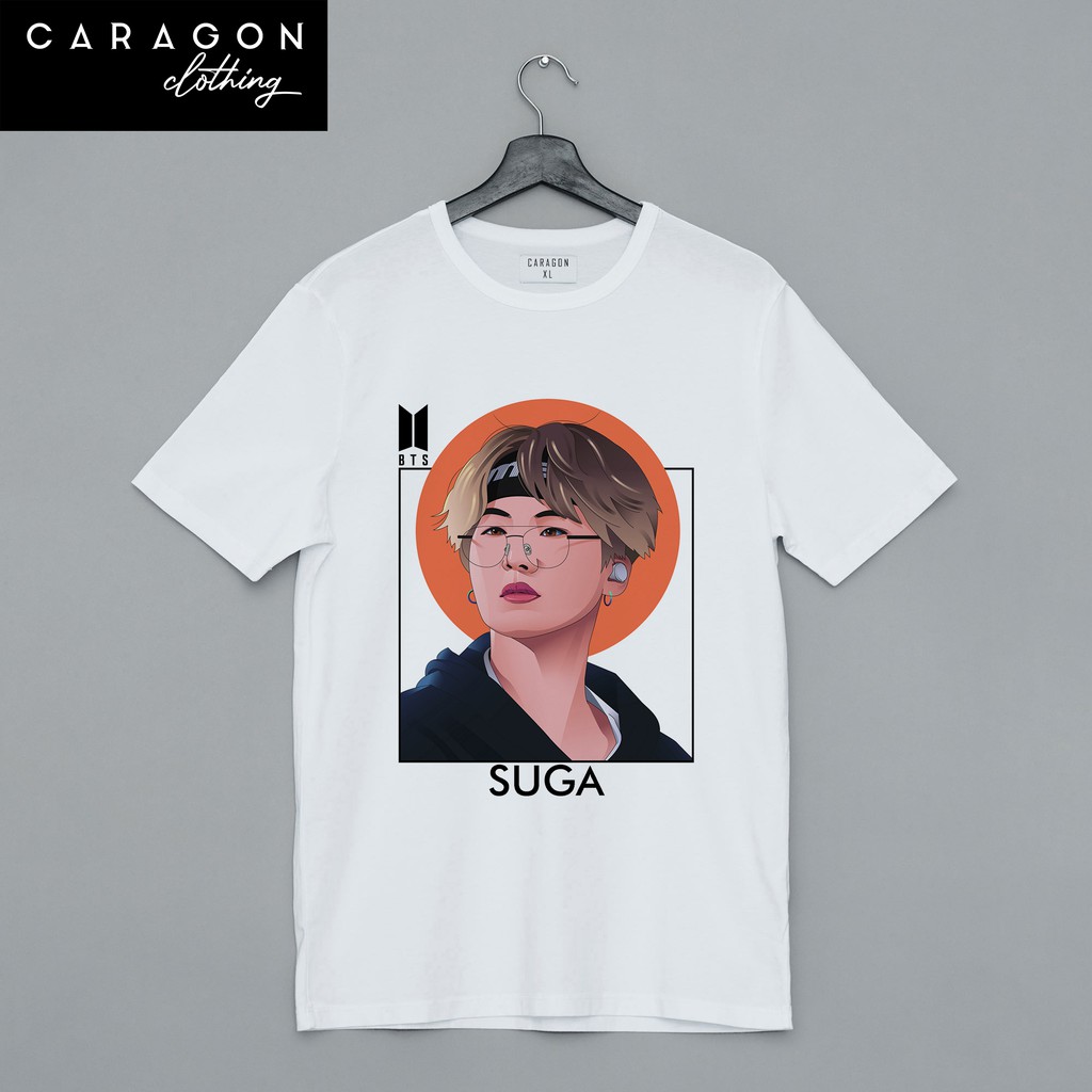 Áo thun unisex BTS, Jin, Suga, J-Hope, RM, Jimin, V, Jungkook (Made in Vietnam)