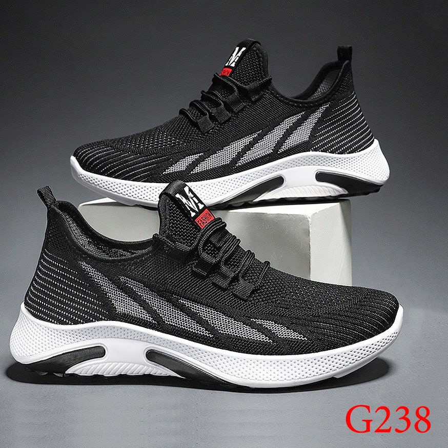 Giày thể thao nam G668, giày sneaker nam chạy bộ tập thể dục Eric Fashion