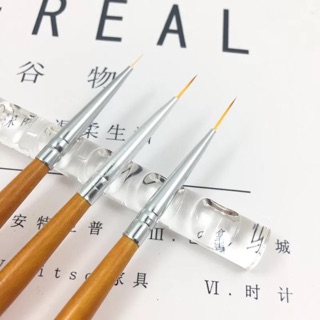 Nail bút cọ nét bộ 3 cây EzFlow