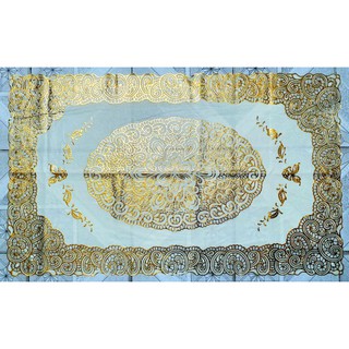 Khăn trải bàn nhựa PVC họa tiết hoa kích thước 60x100cm