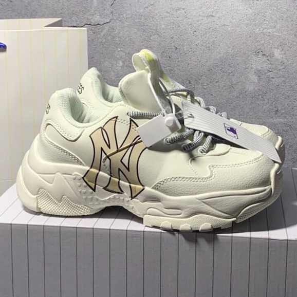 Giày thế thao 𝐌𝐋𝐁 NY chữ vàng, giày sneaker nam nữ cao cấp bản trung - hàng 11