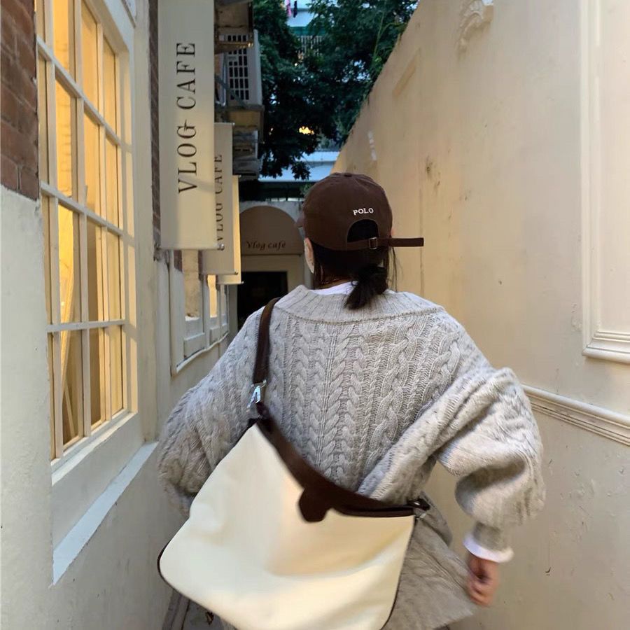 Áo Sweater Dệt Kim Cổ V Kiểu Retro Hàn Quốc Thời Trang Mùa Thu 2022 Cho Nữ