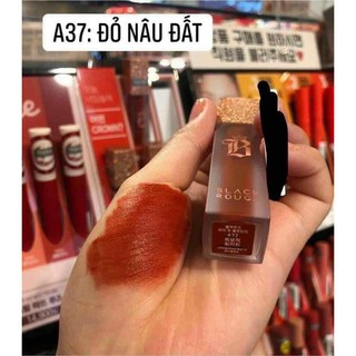 Sẵn son 𝐁𝐥𝐚𝐜𝐤 𝐑𝐨𝐮𝐠𝐞 𝐀𝐢𝐫 𝐅𝐢𝐭 𝐕𝐞𝐥𝐯𝐞𝐭 𝐓𝐢𝐧𝐭 𝐕𝐞𝐫 𝟕 A37 Đỏ nâu đất