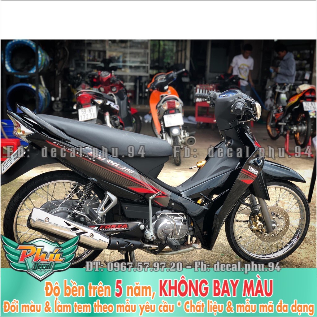 Tem rời Sirius đỏ đen cover (X) -1