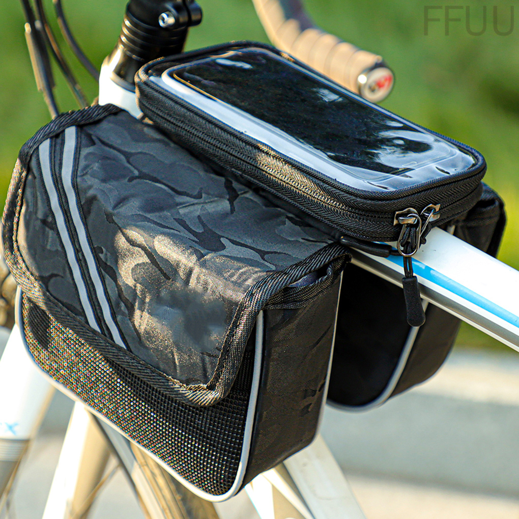 Túi Đựng Điện Thoại Gắn Khung Xe Đạp Tiện Lợi