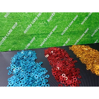 20 long đền nhôm gắn lóc máy 6li
