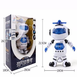 Robot biết nhảy và biết hát xoay 360 độ