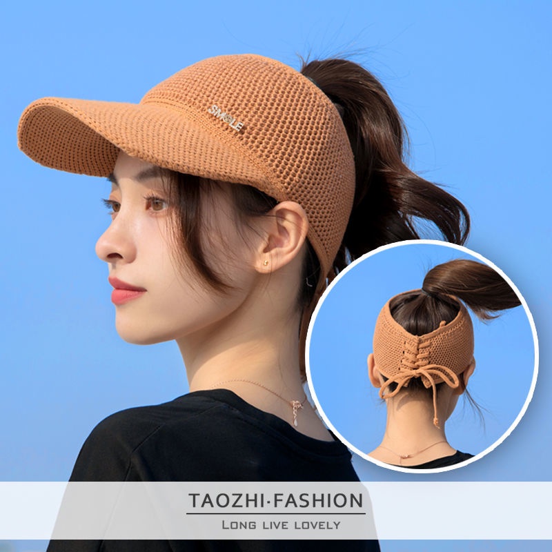 Mũ Lưỡi Trai Hở Đầu Chống Nắng Thiết Kế Mới Cao Cấp Thời Trang Mùa Xuân Hè Dành Cho Nữ